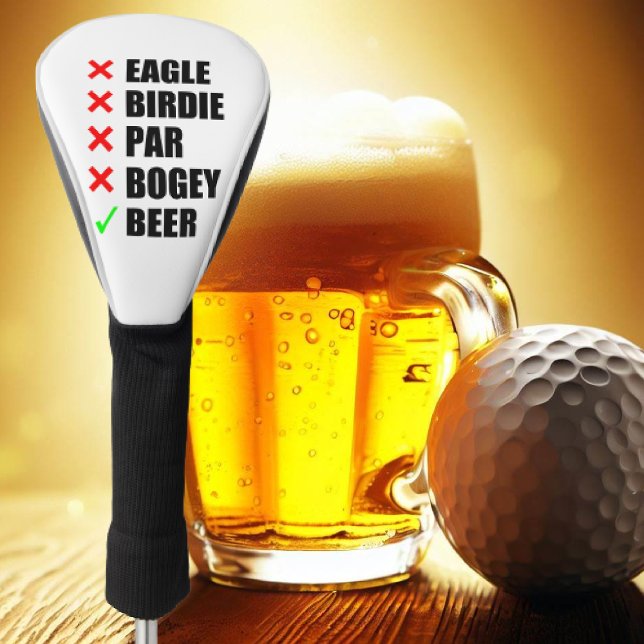 Couvre-club De Golf Termes de golf amusants (Funny golf terms golf head cover)