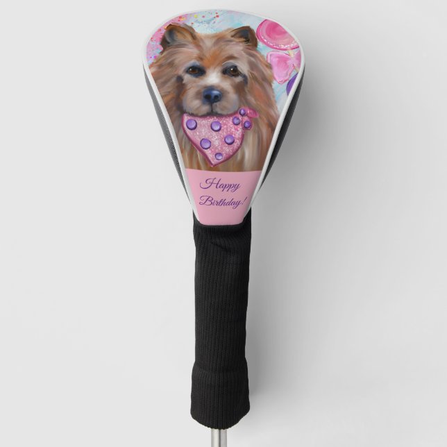 COUVRE-CLUB DE GOLF TERRIER AUSTRALIEN (Devant)