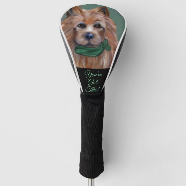 COUVRE-CLUB DE GOLF TERRIER AUSTRALIEN (Devant)
