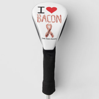 Couvre-club De Golf tête de golf de bacon