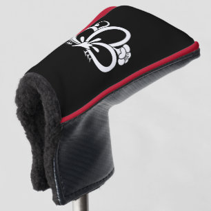 Couvre-club De Golf Tête de golf en forme de fleur de prunier en papil