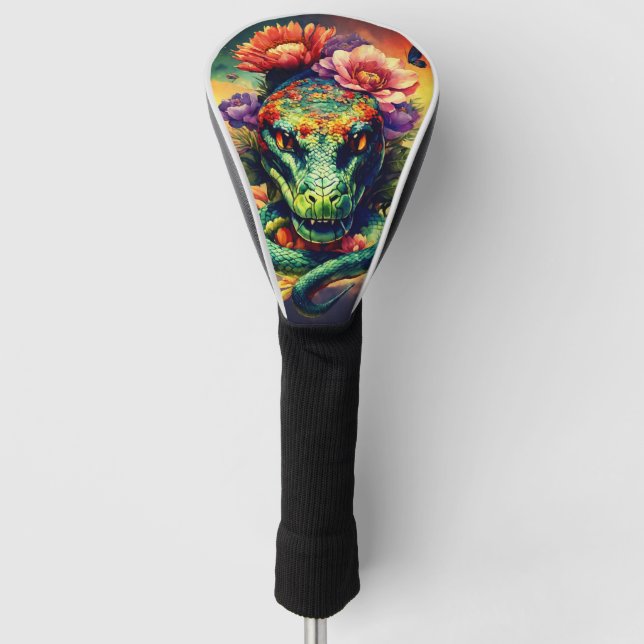 Couvre-club De Golf Tête de serpent (Devant)