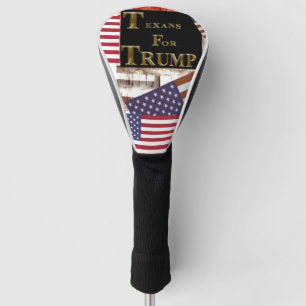 COUVRE-CLUB DE GOLF TEXANS POUR TRUMP