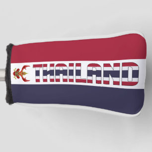 Couvre-club De Golf Thaïlande Drapeau magnifique patriotique