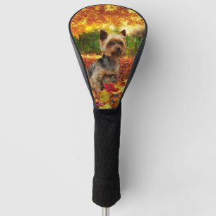 Couvre-club De Golf Thanksgiving de chute - Tucker - Yorkie