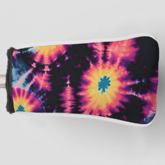 Couvre-club De Golf Tie Dye Motif