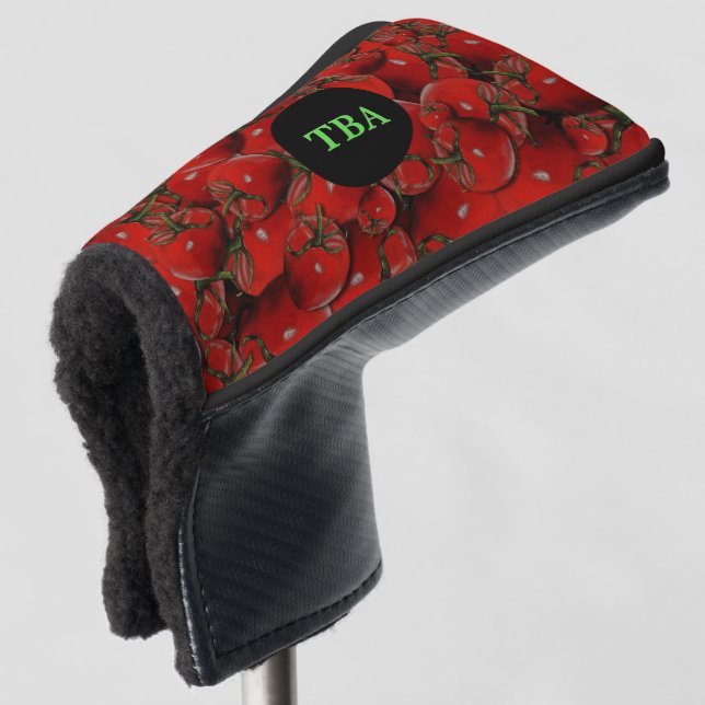 Couvre-club De Golf Tomates Golf Putter Cover (Devant 3/4)