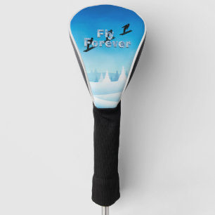 Couvre-club De Golf TOP Ski Voler Pour Toujours