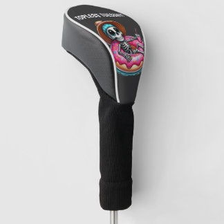 COUVRE-CLUB DE GOLF TOPLESS MARDI SKELETON