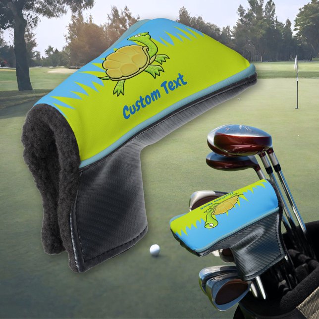 Couvre-club De Golf Tortue caricaturale (Créateur téléchargé)