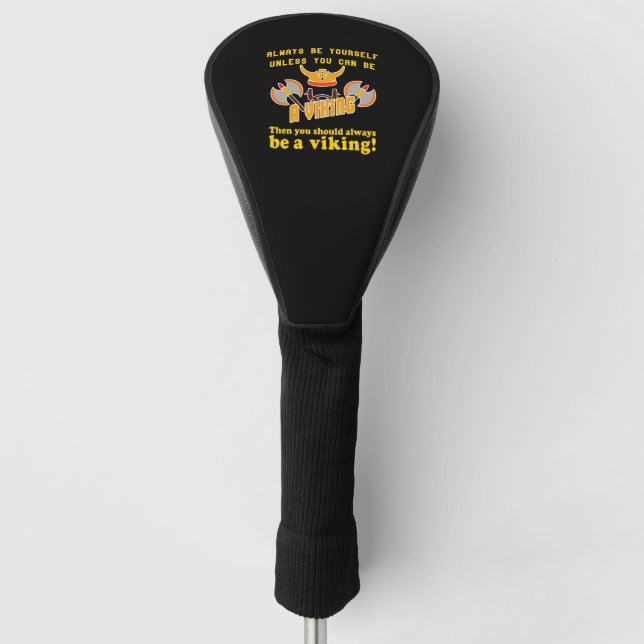 Couvre-club De Golf Toujours être un viking (Devant)