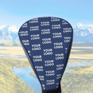 Couvre-club De Golf Toute image ou logo commercial modifiable Dark Nav