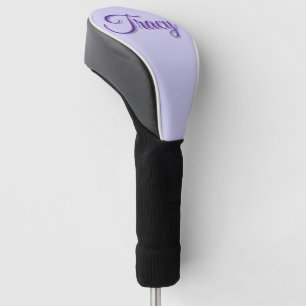 Couvre-club De Golf Tracy Fille Nom En Violet,