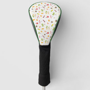Couvre-club De Golf Tropical Summer Beach Vacances Motif Design