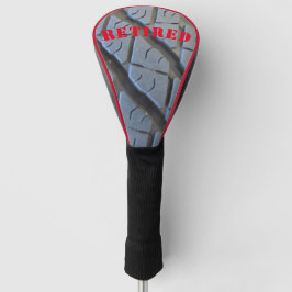 Couvre-club De Golf Truck Tire Retirement Golf Head Cover