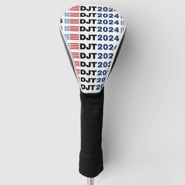 Couvre-club De Golf Trump 2024 DJT (Devant)