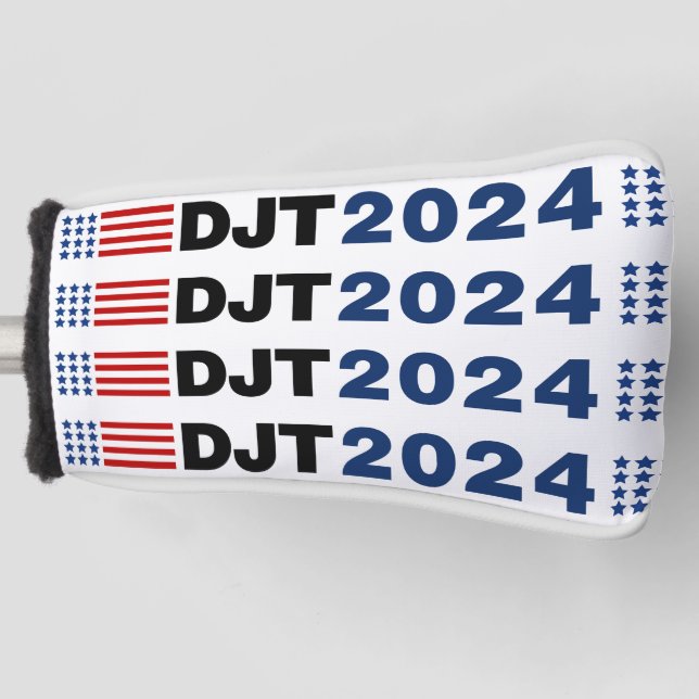 Couvre-club De Golf Trump 2024 DJT (Devant)