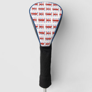 Couvre-club De Golf Trump 2024 Stars Golf Driver Cover