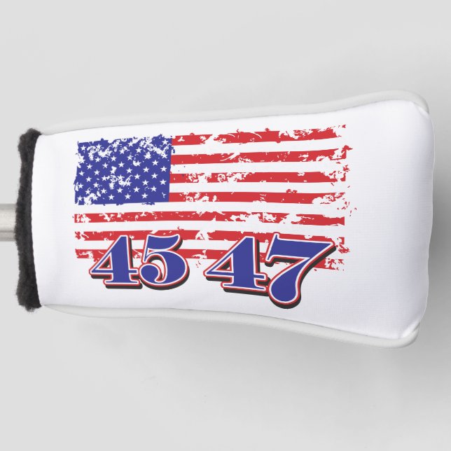Couvre-club De Golf Trump 45 et 47 (Devant)