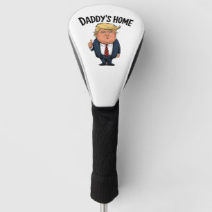Couvre-club De Golf Trump Papa est à la maison