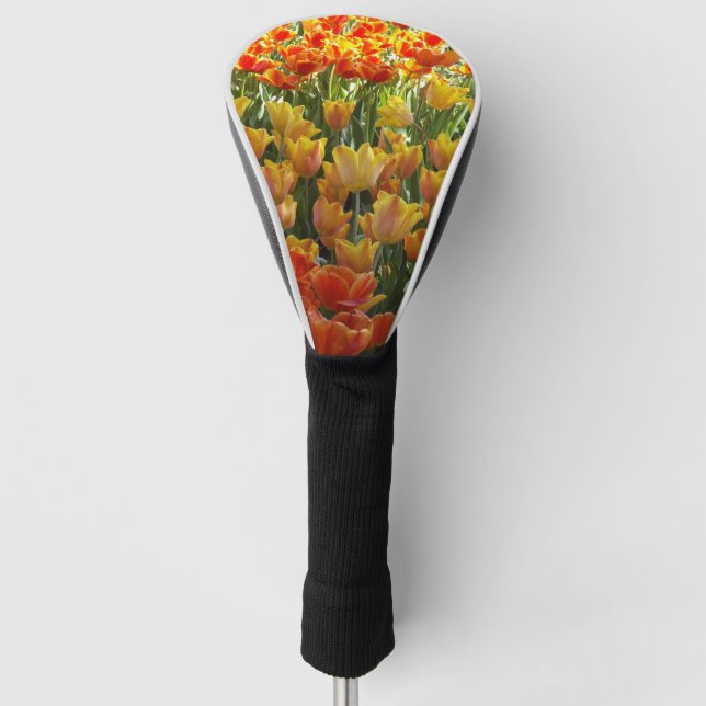 Couvre-club De Golf Tulips Golf Head Cover (Devant)
