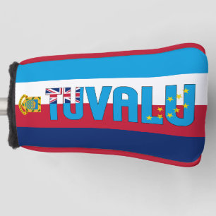 Couvre-club De Golf Tuvalu Drapeau magnifique Patriotique Golf tête co