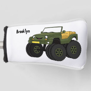 Couvre-club De Golf Un Green Monster truck