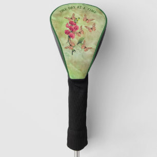 Couvre-club De Golf Un Jour À La Fleur De Papillon Inspirationnel