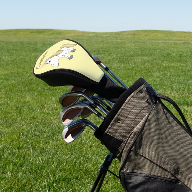 Couvre-club De Golf Unicorn Design (In Situ)