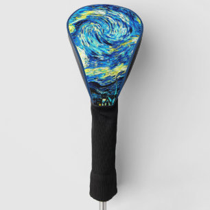 Couvre-club De Golf Van Gogh - Starry Night, célèbre peinture,