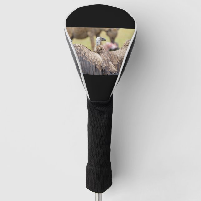 Couvre-club De Golf Vautour et Hyène (Devant)