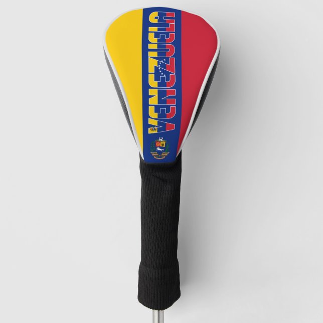 Couvre-club De Golf Venezuela Drapeau Gorgetic Patriotique (Devant)