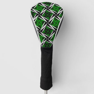 Couvre-club De Golf Vents sacrés en Green Golf Head Cover