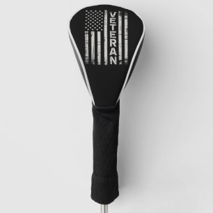 Couvre-club De Golf Vétéran Drapeau Américain Armée Américaine Patriot
