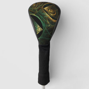 Couvre-club De Golf Vibrations magiques Art Abstrait
