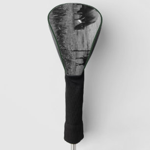 Couvre-club De Golf Vie agricole, famille de vache (pas de texte)-