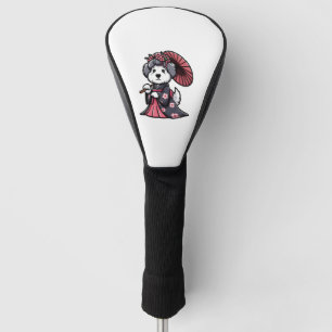 Couvre-club De Golf Vieux anglais Cheepdog Chien Kimono