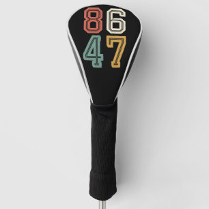 Couvre-club De Golf Vintage Classique 86 47 Anti Trump 2024 Impeachmen