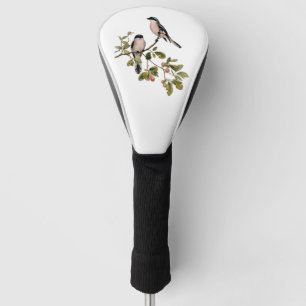 Couvre-club De Golf Vintage de beaux oiseaux sur une branche