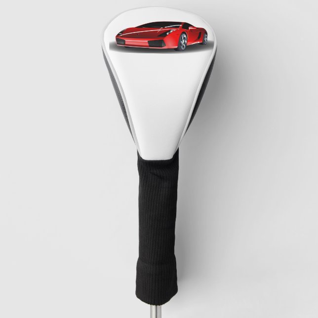 Couvre-club De Golf Voiture de sport (Devant)