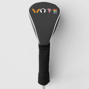 Couvre-club De Golf VOTE Books Uterus LGBT Support