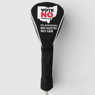 Couvre-club De Golf Votez Non Novembre Édition 1