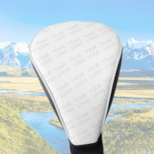 Couvre-club De Golf Votre logo s'allège automatiquement et se répète