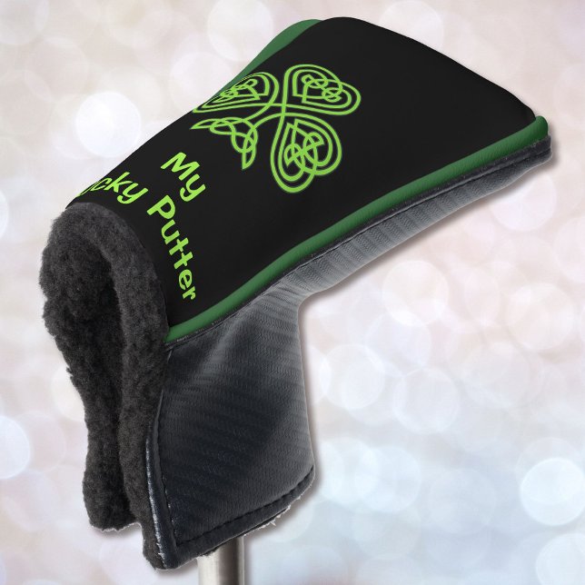 Couvre-club De Golf VOTRE NOM Golf Cover Lucky PUTTER Personnaliser (Créateur téléchargé)
