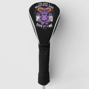 Couvre-club De Golf Vous avez une belle âme satanique Baphomet 