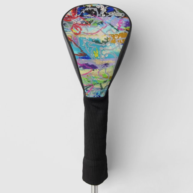 Couvre-club De Golf Warm Layers by Lydia's Art Sangria (Devant)