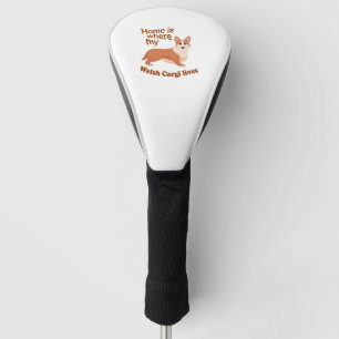 Couvre-club De Golf Welsh Corgi Home