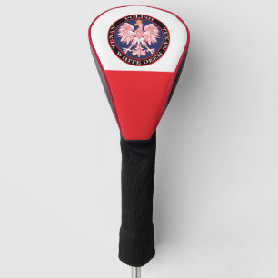 Couvre-club De Golf White Deer Round Texan polonais