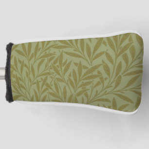 Couvre-club De Golf William Morris Willow Antique Green Leaf Vine Art