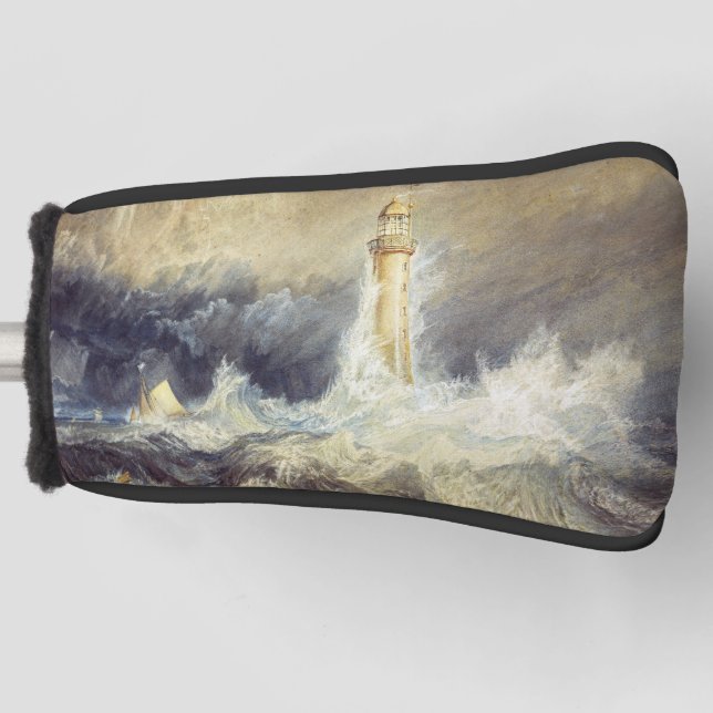 Couvre-club De Golf William Turner - Phare de Bell Rock (Devant)